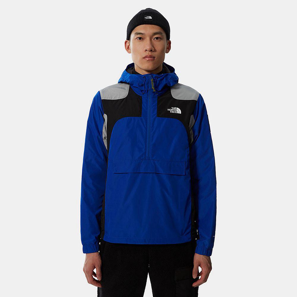The North Face Search & Rescue Anorak Ανδρικα Ελαφρύ Μπουφάν - Μπλε (LGQK87935)